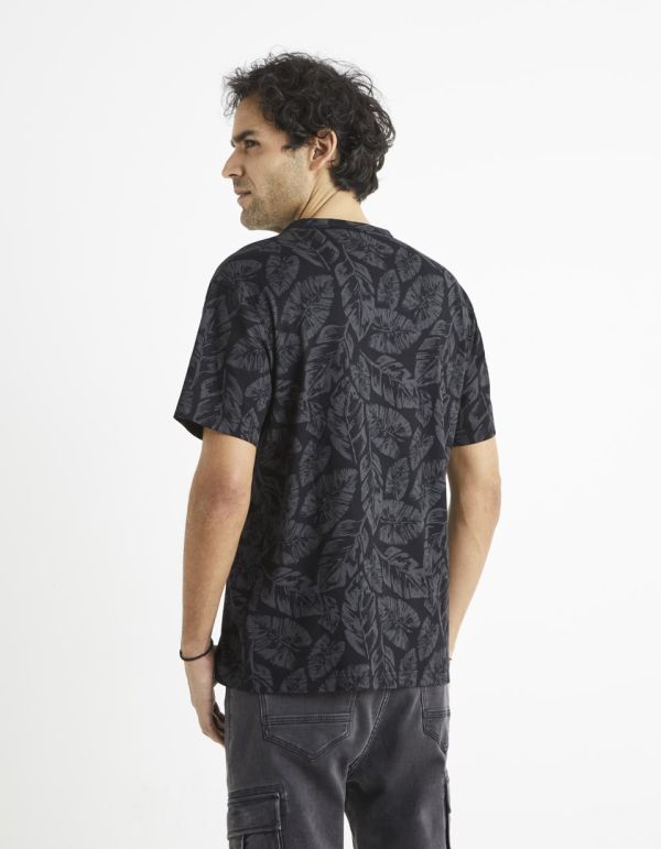 T-shirt col rond 100% coton