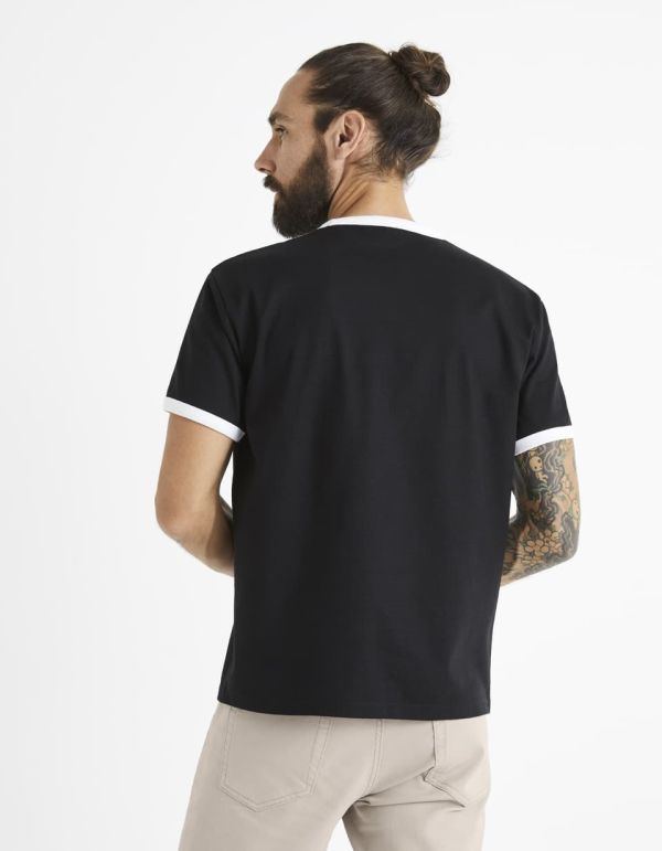 T-shirt col rond 100% coton