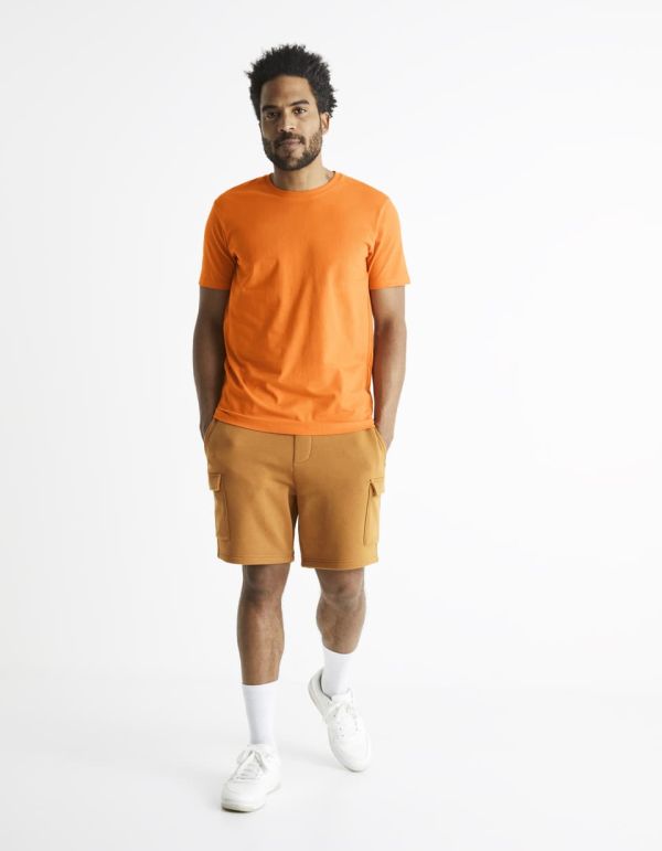 T-shirt col rond 100% coton