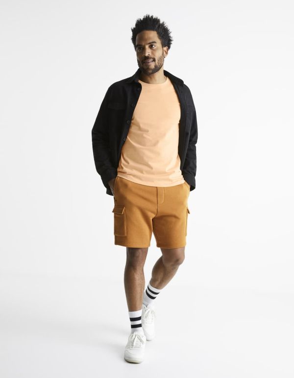 T-shirt col rond 100% coton