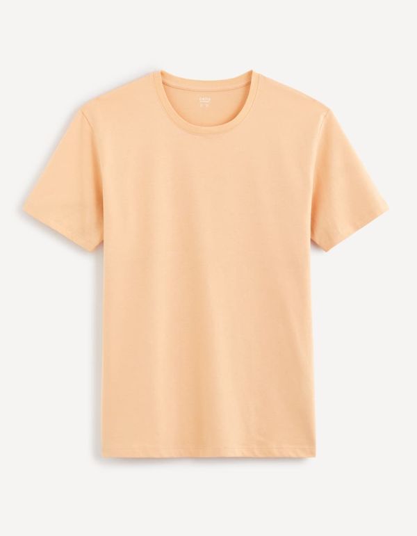 T-shirt col rond 100% coton