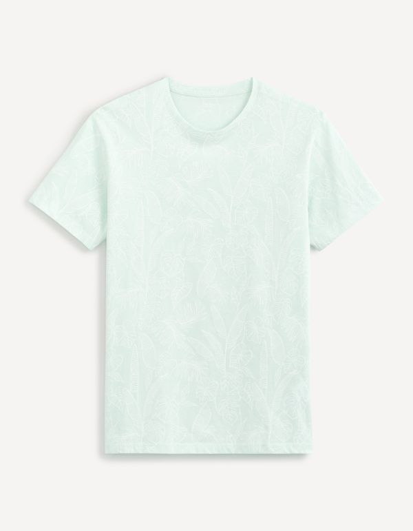 T-shirt col rond 100% coton