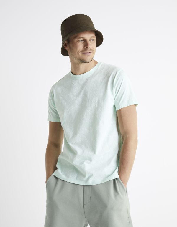 T-shirt col rond 100% coton