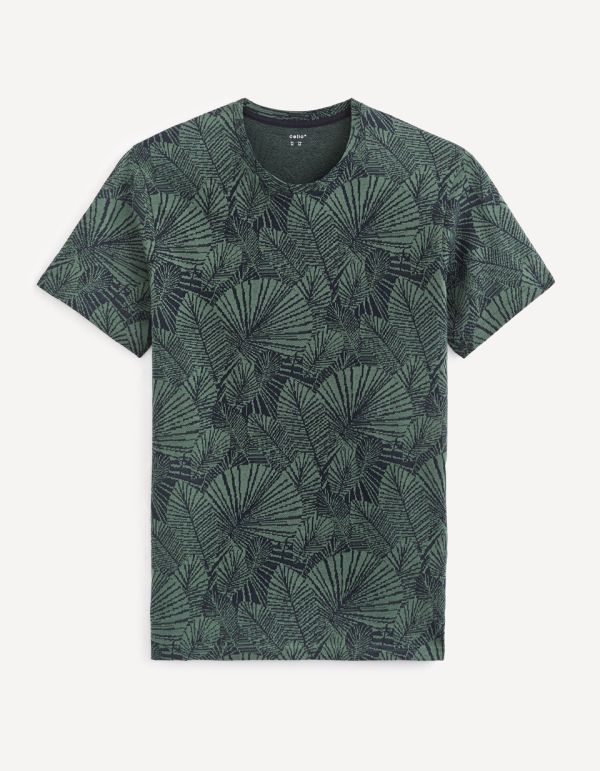 T-shirt col rond 100% coton