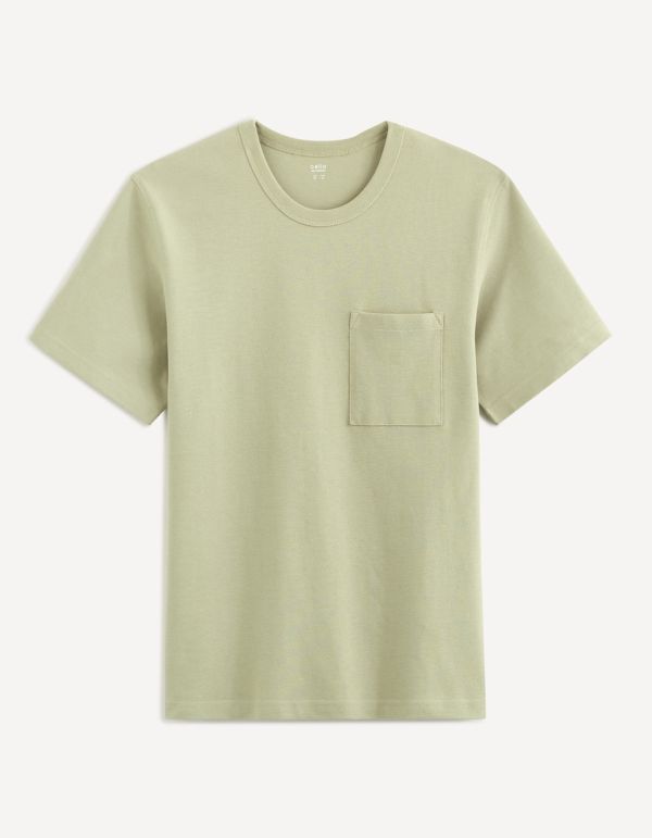 T-shirt col rond 100% coton