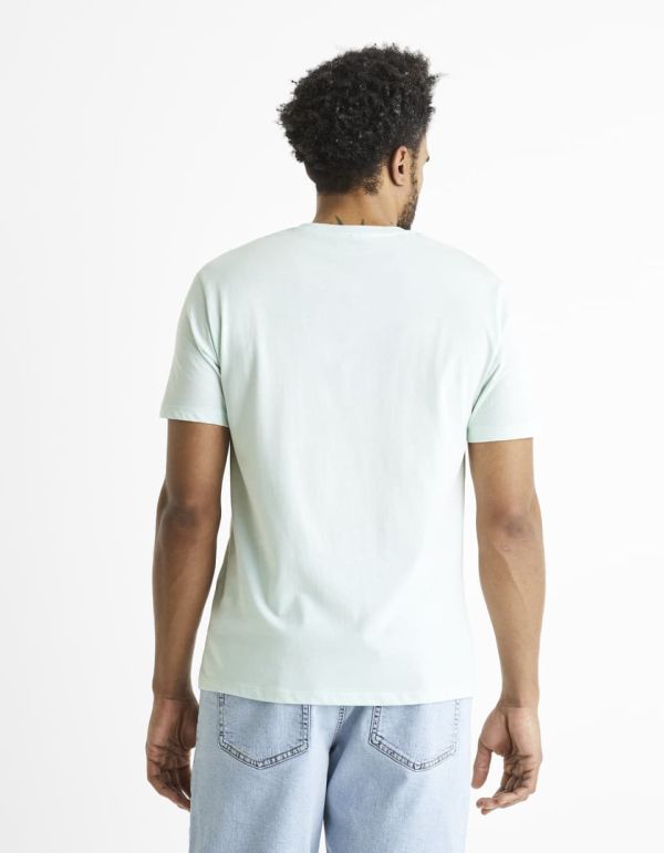 T-shirt col rond 100% coton