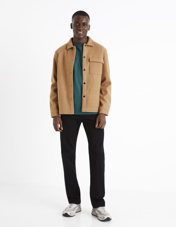 T-shirt col rond 100% coton - vert