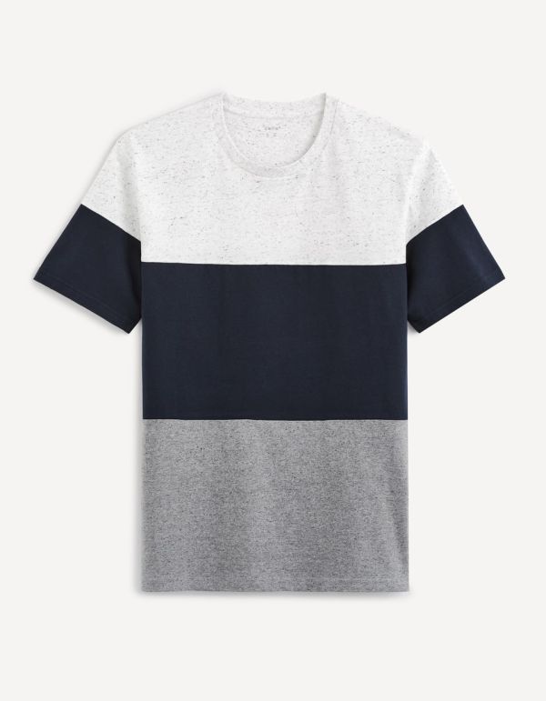 T-shirt col rond coton majoritaire