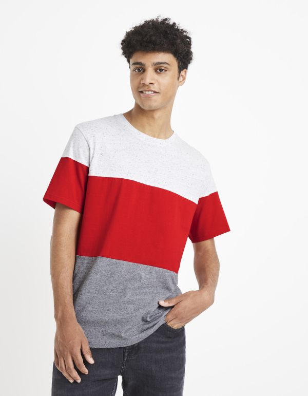 T-shirt col rond coton majoritaire