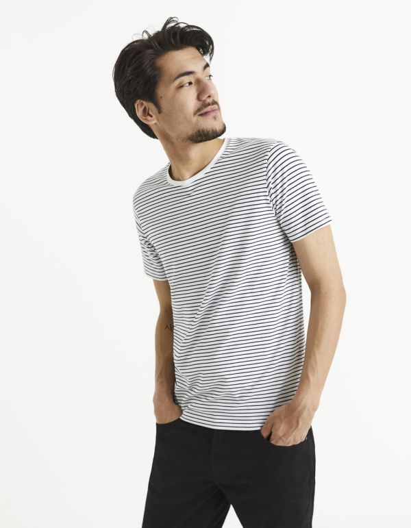 T-shirt col rond coton Supima