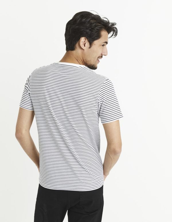 T-shirt col rond coton Supima