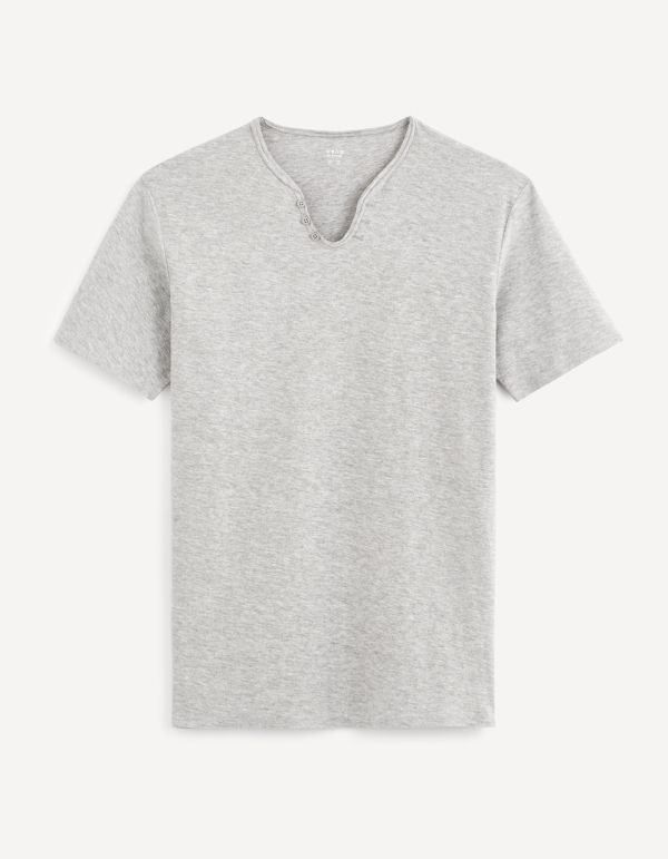 T-shirt encolure tunisienne 100% coton