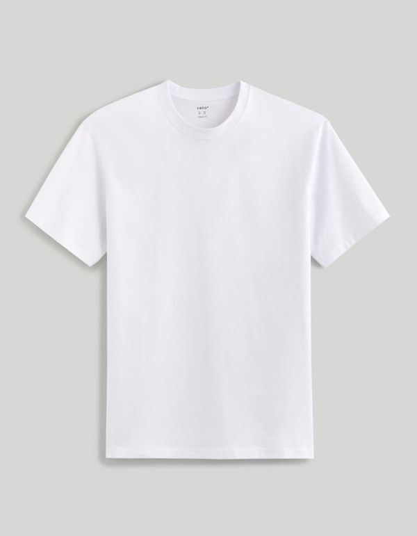 T-shirt parfait col rond 100% coton