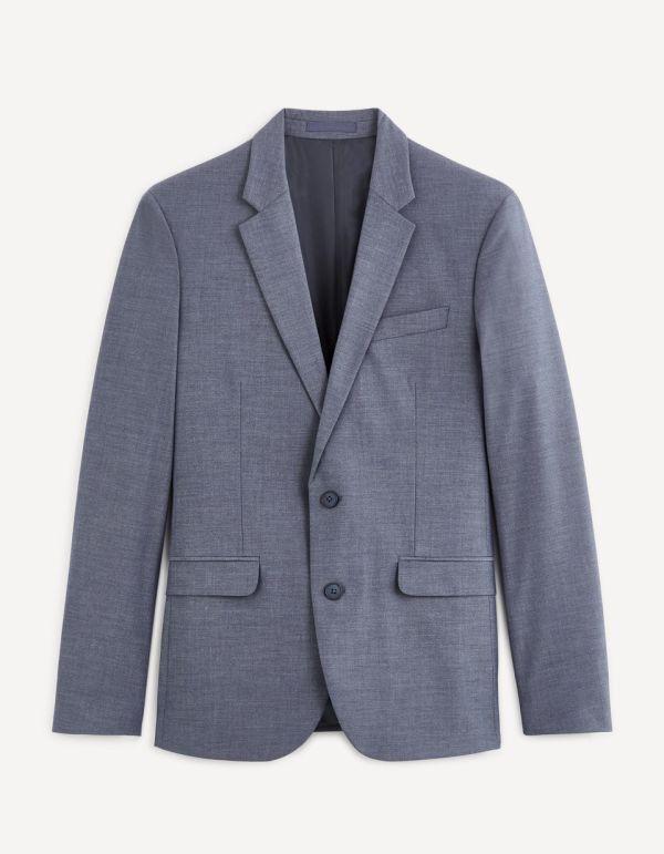 Veste CHAMBRAY lavable slim