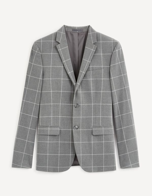 Veste de costume GRIGGIO slim - gris