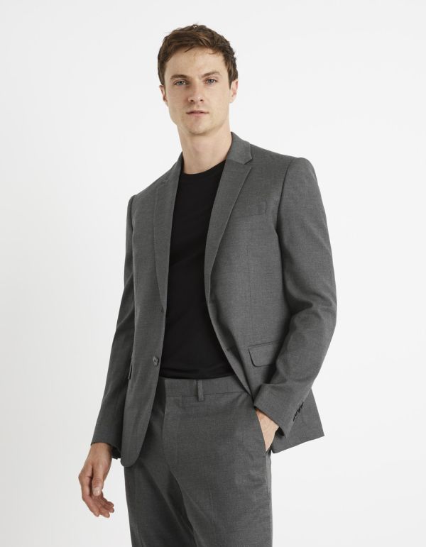 Veste de costume YAO slim - gris