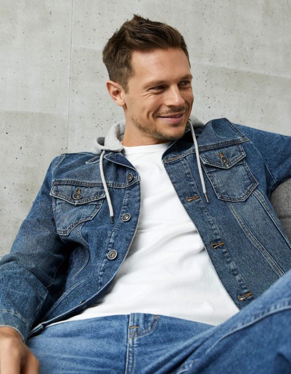 Veste en jean - double stone