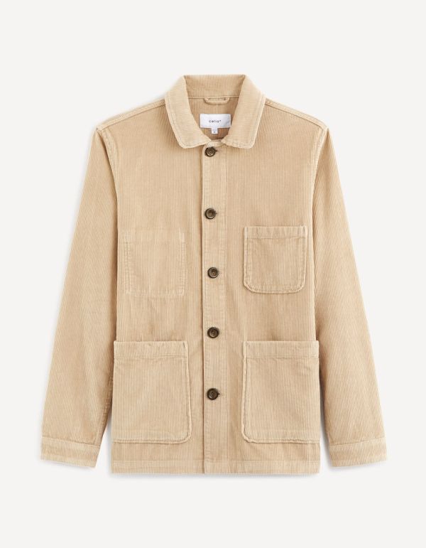 Veste en velours côtelé