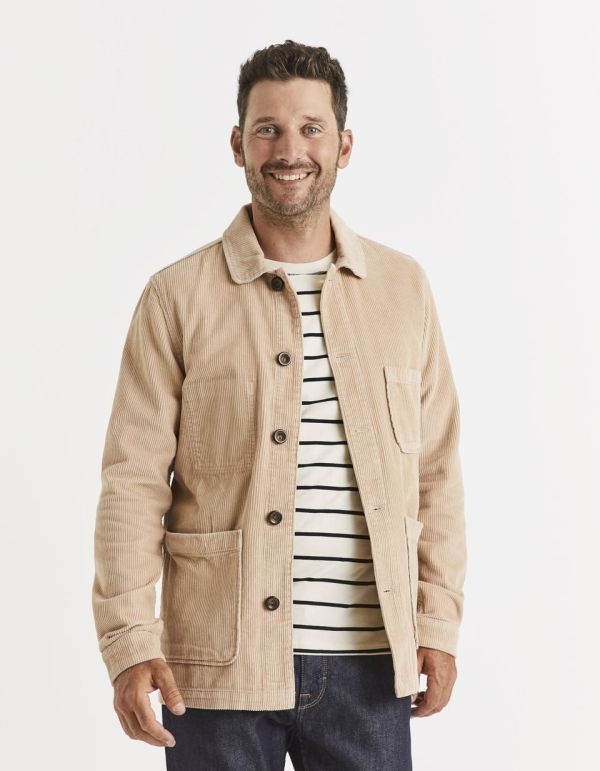 Veste en velours côtelé