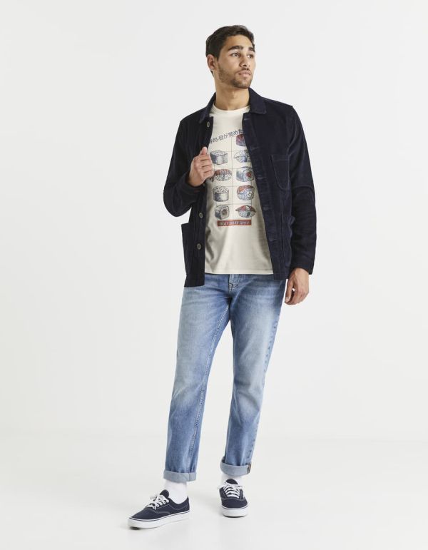 Veste en velours côtelé