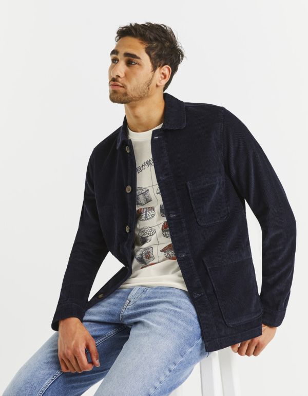 Veste en velours côtelé