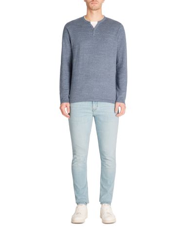 Jean skinny coton stretch c45 - bleu clair