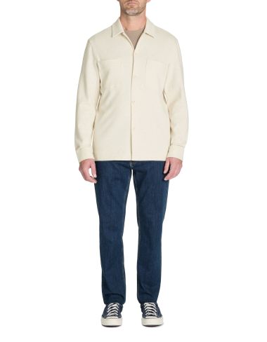 Jean straight 100% coton stretch c15 3 longueurs - denim