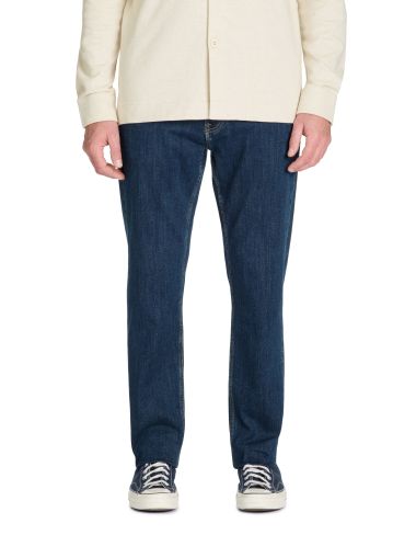 Jean straight 100% coton stretch c15 3 longueurs - denim