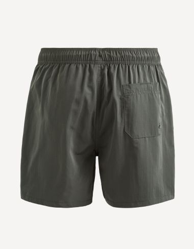 Maillot de bain uni - anthracite