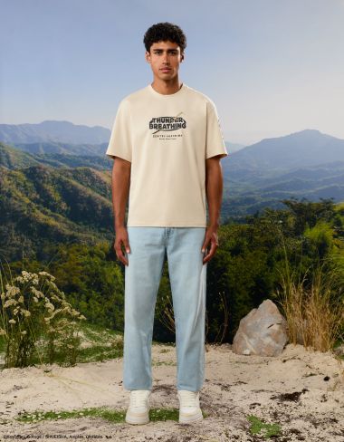 Demon Slayer - T-shirt beige