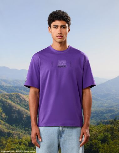 Demon Slayer - T-shirt violet