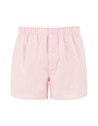 Caleçon uni 100% coton - rose