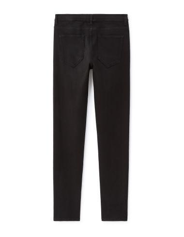 Jean slim 100% coton stretch c25 - noir