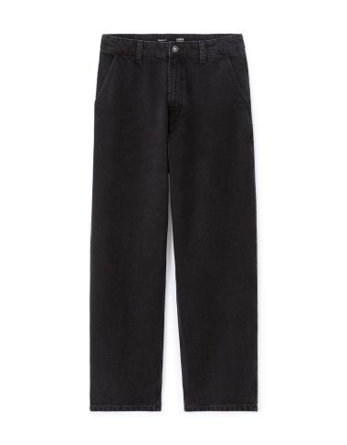 Jean skater 100% coton - noir délavé