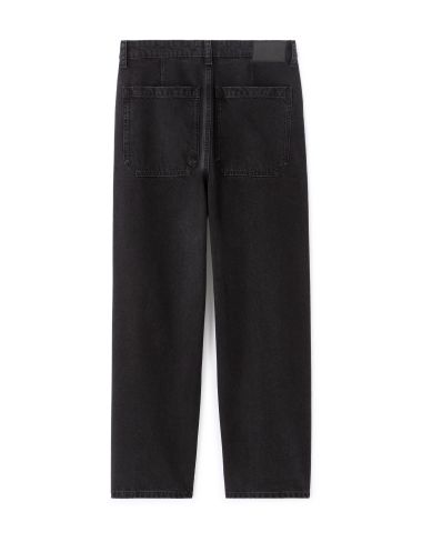 Jean skater 100% coton - noir délavé