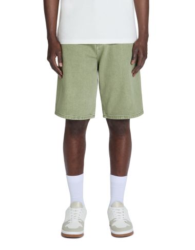 Bermuda baggy en jean - kaki