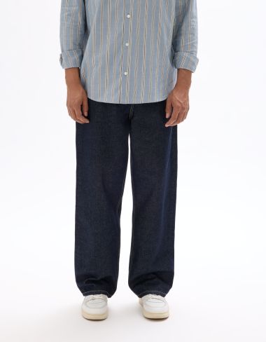 Jean baggy coton stretch - brut