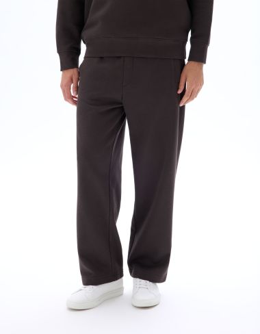 Pantalon de jogging oversize - marron foncé
