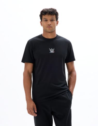 WWE - T-shirt noir