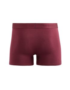 Boxer en coton stretch uni - violet