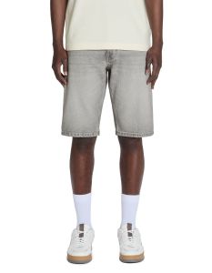 Bermuda en jean coton stretch - gris