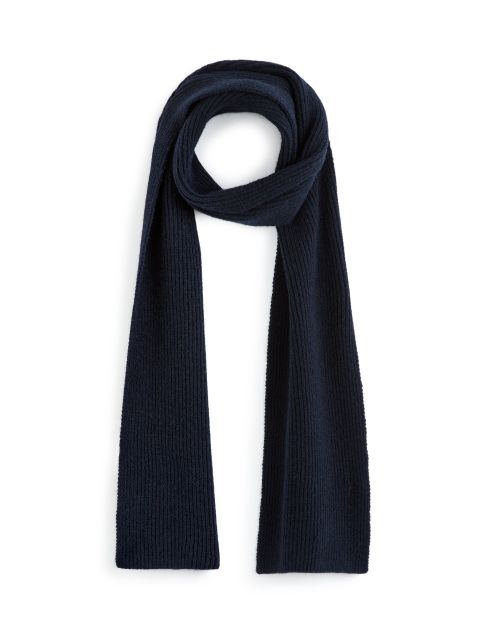 Echarpe en maille - marine