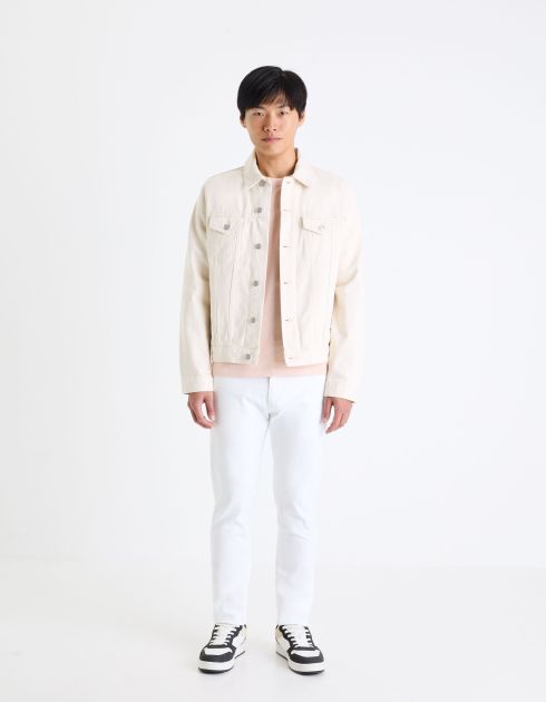 Veste en jean - naturel