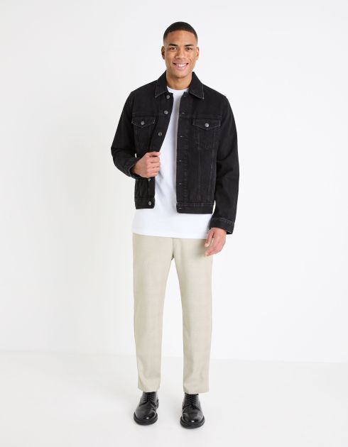 Veste en jean - noir