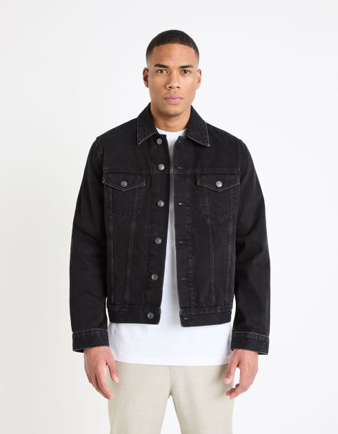 Veste en jean - noir