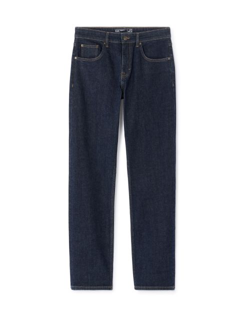 Jean C.5 regular coton stretch 3 longueurs - brut