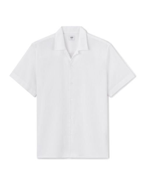 Chemisette regular en coton mélangé - blanc
