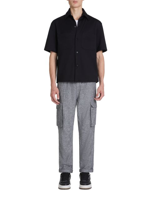 Chemisette large - noir