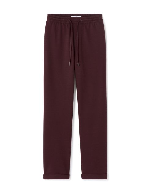 Pantalon 24H slim stretch - bordeaux foncé