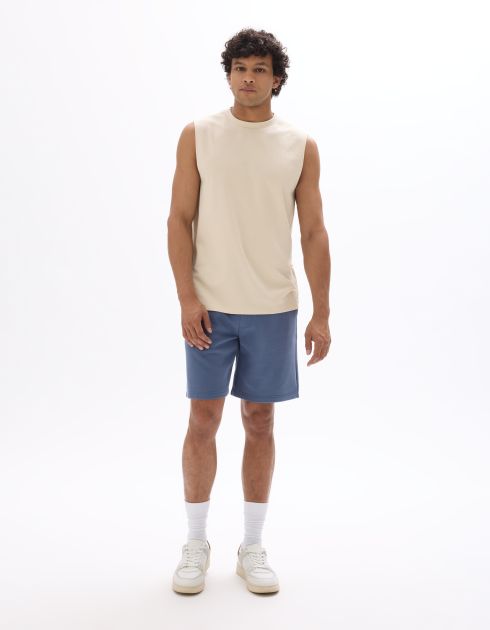Débardeur regular uni - beige